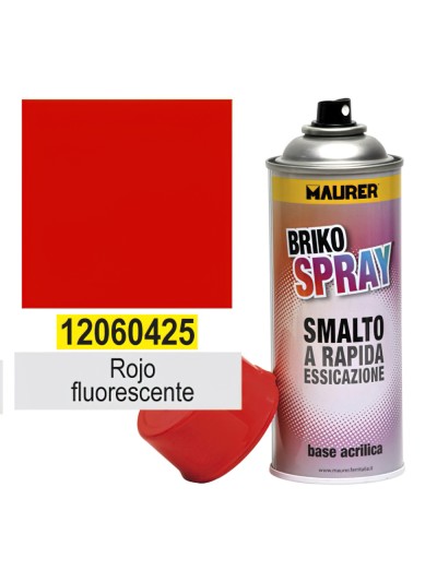 Spray Pintura Rojo Fluorescente 400 ml.