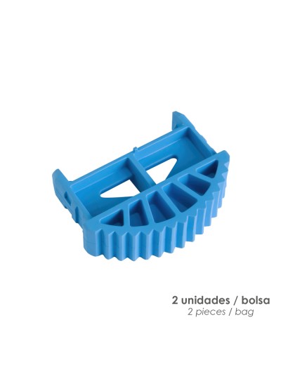 Contera Escalera Eco Rectangular 78 (Bolsa 2 unidades) (Par)