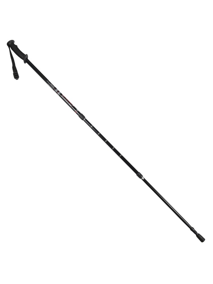 Baston Bordon Caminar Extensible 0,65-1,35 metros Negro