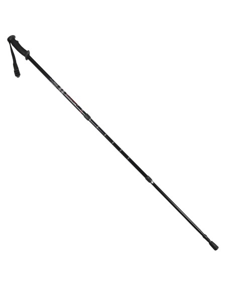 Baston Bordon Caminar Extensible 0,65-1,35 metros Negro