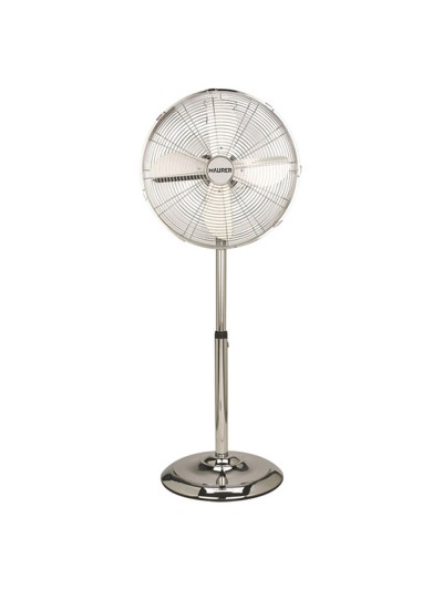 Ventilador Maurer de Pie 125 cm. de Alto Cromo
