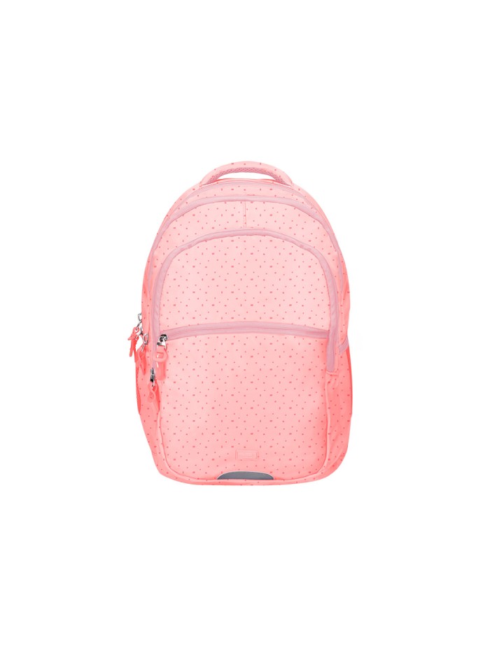 Cartera escolar liderpapel moc hila multibolsillo diseño rosa 450x145x300 mm Cartera escolar liderpapel moc hila multibolsillo diseño rosa 450x145x300 mm
