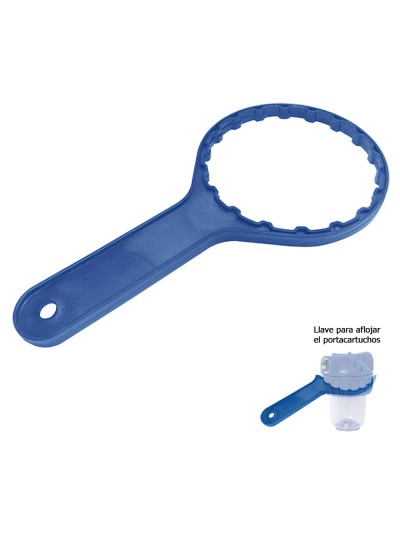 Llave Apertura / Cierre Portacartuchos Filtro Agua 5"
