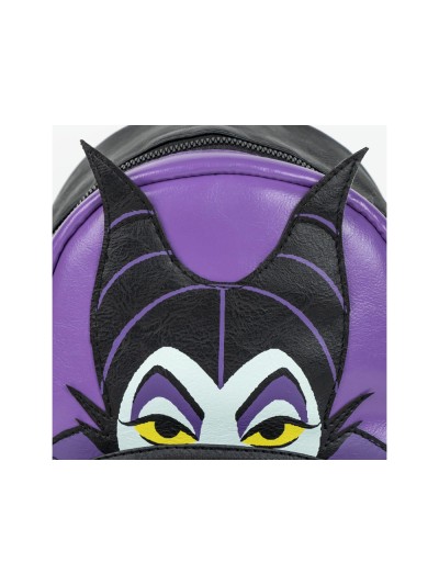 Mochila casual moda aplicaciones disney villanas 220x255x114 mm