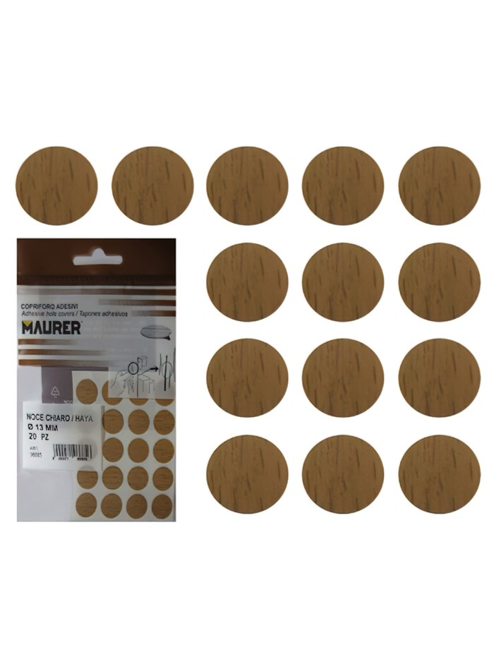 Tapatornillos Adhesisvos Haya (Blister 20 unidades) Tapatornillos Adhesisvos Haya (Blister 20 unidades)