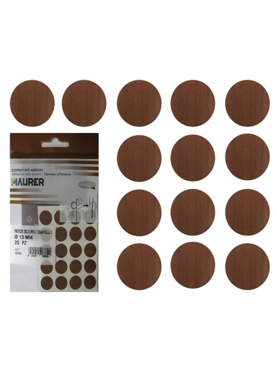 Tapatornillos Adhesivos Sapelly (Blister 20 unidades)