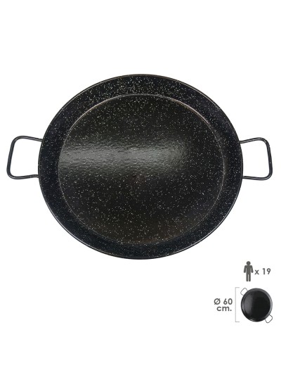 Paellera Valenciana Esmaltada  19 personas/ 60 cm