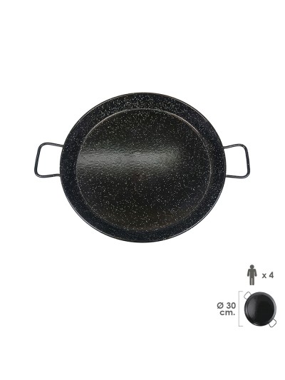 Paellera Valenciana Esmaltada   4 personas/ 30 cm