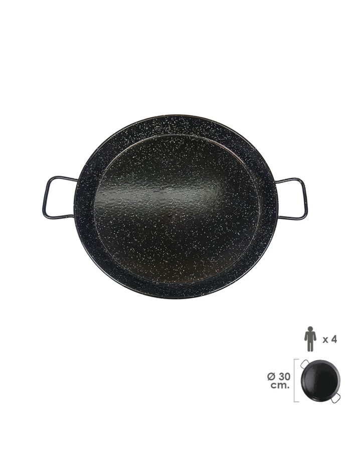 Paellera Valenciana Esmaltada   4 personas/ 30 cm