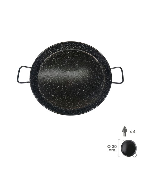Paellera Valenciana Esmaltada   4 personas/ 30 cm