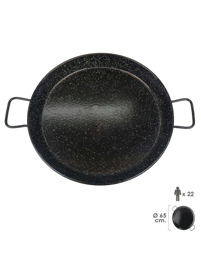 Paellera Valenciana Esmaltada  22 personas/ 65 cm