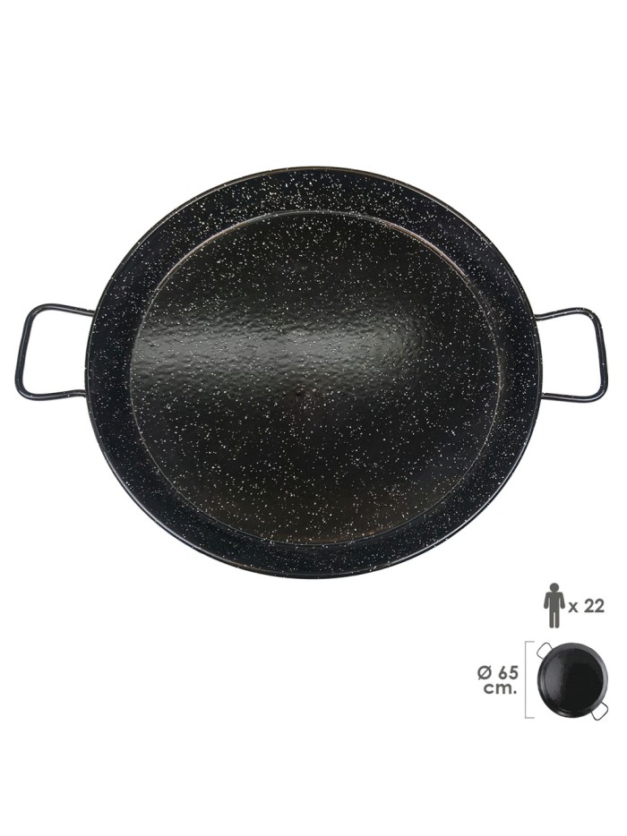 Paellera Valenciana Esmaltada  22 personas/ 65 cm