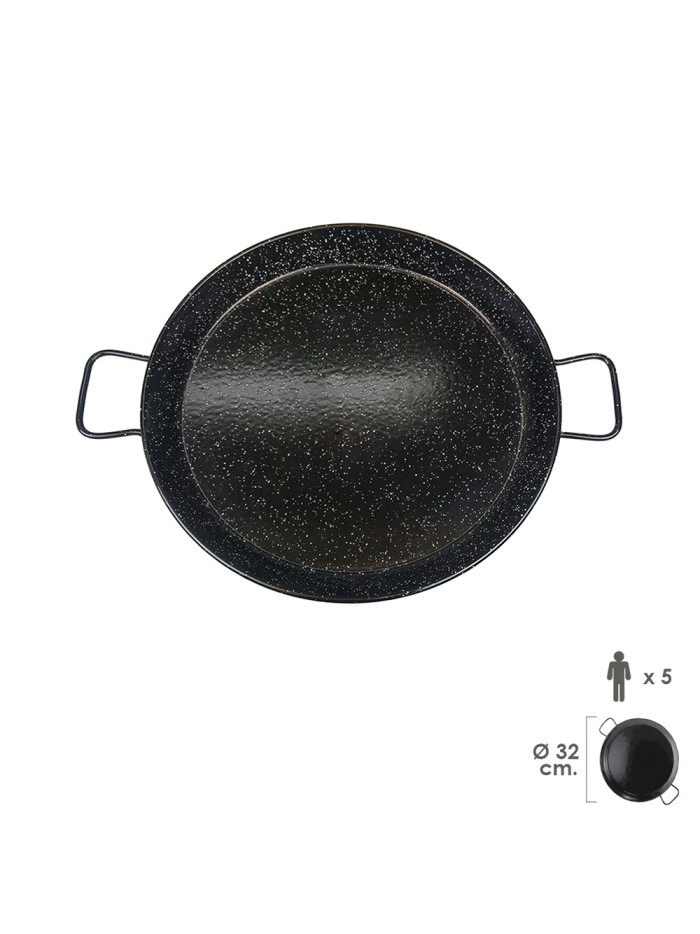 Paellera Valenciana Esmaltada   5 personas/ 32 cm