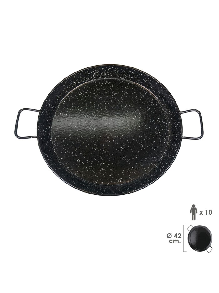 Paellera Valenciana Esmaltada  10 personas/ 42 cm