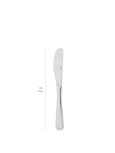 Cuchillo Pala Untar Matisse  18/10 Caja 12 unidades
