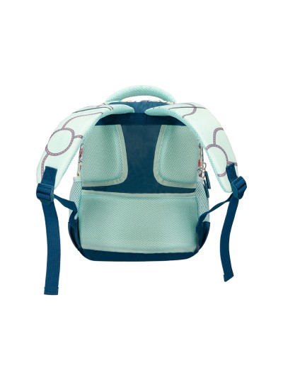 Cartera escolar liderpapel moc hila multibolsillo infantil cars azul 350x110x270 mm