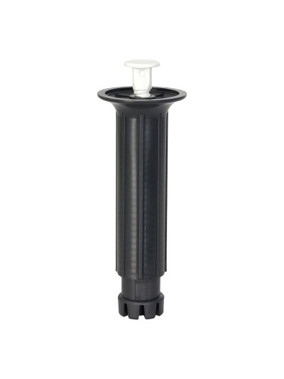 Pata Regulable Fija 13 / 20 cm. Negro