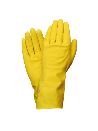 Guantes Latex 100% Basic Domesticos   S (Par)