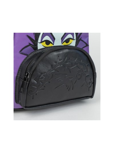 Mochila casual moda aplicaciones disney villanas 220x255x114 mm