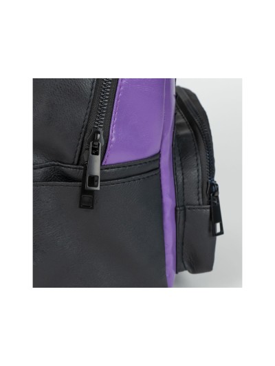Mochila casual moda aplicaciones disney villanas 220x255x114 mm