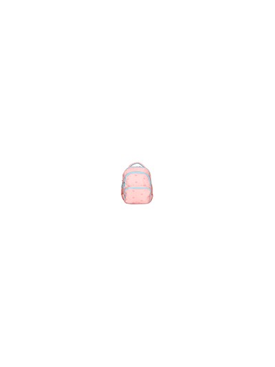 Cartera escolar liderpapel moc hila multibolsillo infantil rainbows rosa 350x110x270 mm