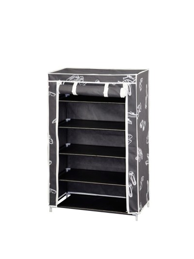 Zapatero Plegable Tela TNT 61x30x90 cm.