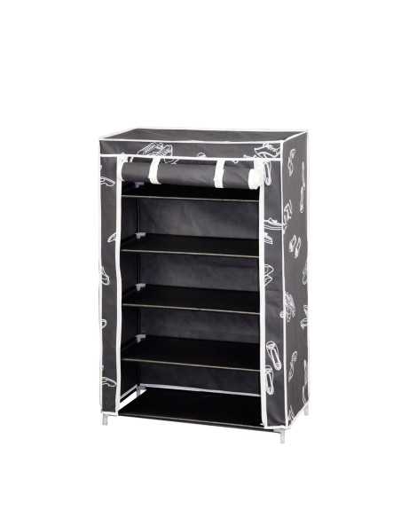 Zapatero Plegable Tela TNT 61x30x90 cm.