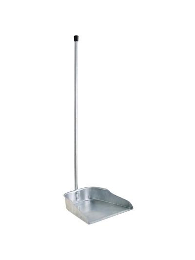 Recogedor Galvanizado Con mango 75 cm