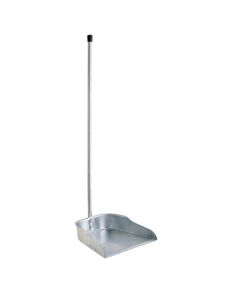 Recogedor Galvanizado Con mango 75 cm