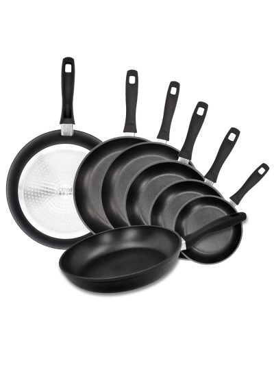 Oryx Sartén Aluminio Antiadherente Plus, Forjada, Apta Inducción, Libre PFOA, Diámetro 24 cm, Espesor 5 mm.