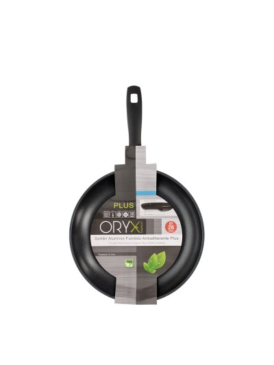 Oryx Sartén Aluminio Antiadherente Plus, Forjada, Apta Inducción, Libre PFOA, Diámetro 26 cm, Espesor 5 mm.