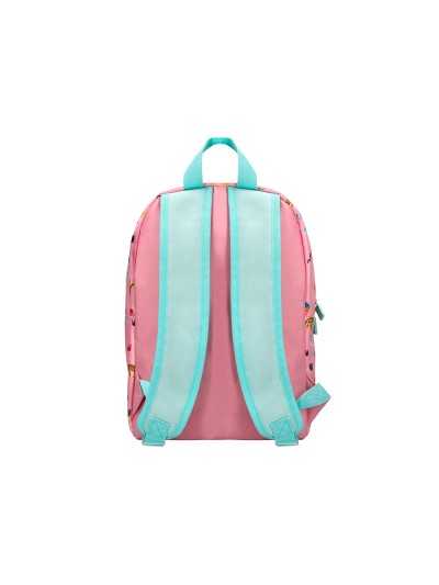Cartera escolar liderpapel moc hila infantil safari diseño cebra rosa 330x100x250 mm