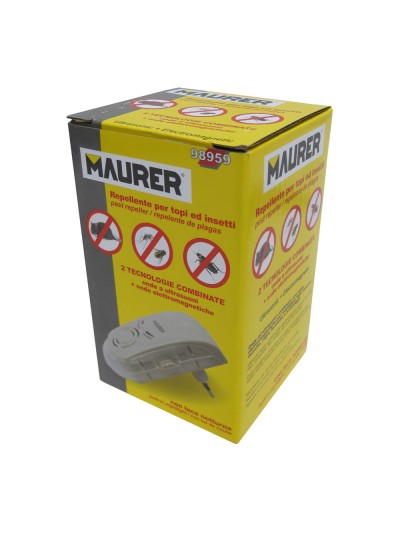 Ahuyentador Ultrasonidos y Electromagnético Para Ratones E Insectos