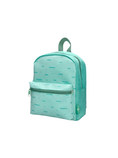 Cartera preescolar liderpapel mochila infantil diseño verde 250x115x210 mm