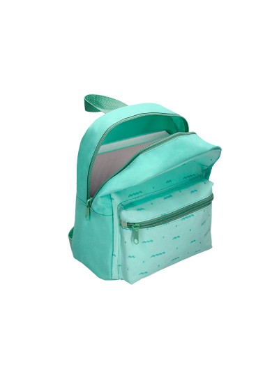 Cartera preescolar liderpapel mochila infantil diseño verde 250x115x210 mm