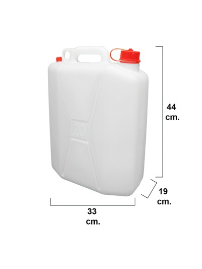 Bidon Garrafa Plastico Alimentario 20 Litros