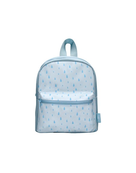 Cartera preescolar liderpapel mochila infantil diseño azul 250x115x210 mm