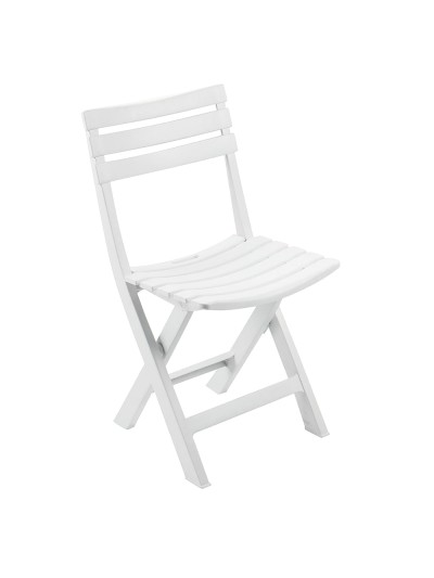 Silla Resina Plegable Blanca "Birki"