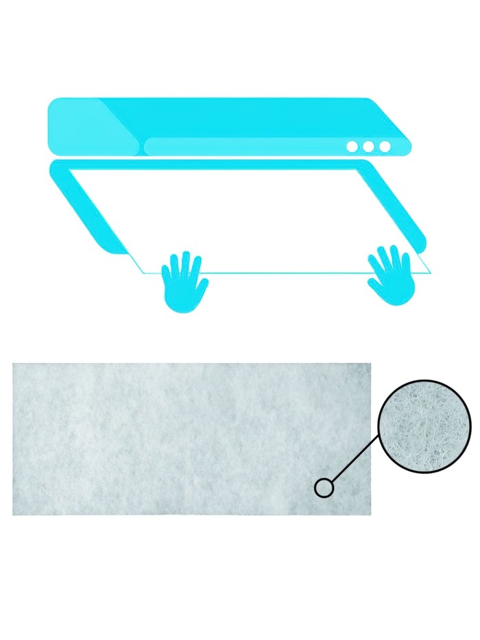 Filtro Campana Extractora 45x95 cm. 150 grm/m2