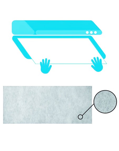 Filtro Campana Extractora 45x95 cm. 150 grm/m2