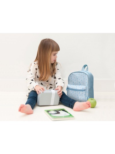 Cartera preescolar liderpapel mochila infantil diseño azul 250x115x210 mm