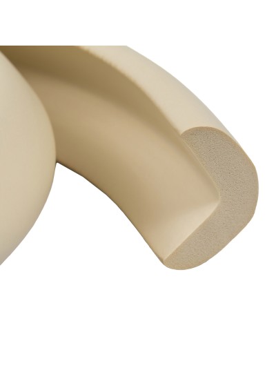 Protector Bordes Muebles Adhesivo Caucho 2 Metros