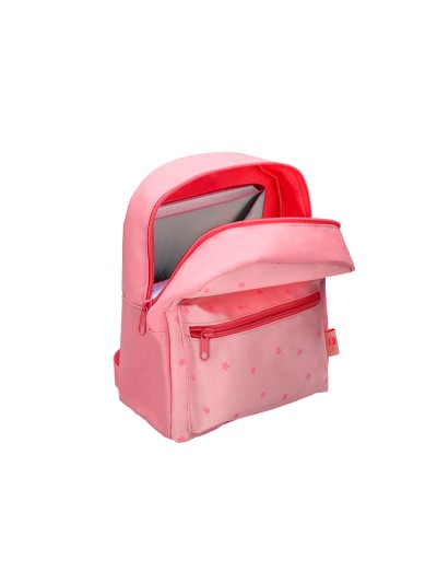 Cartera preescolar liderpapel mochila infantil diseño rosa 250x115x210 mm