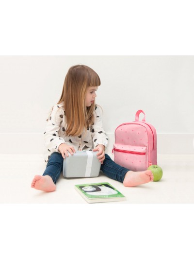 Cartera preescolar liderpapel mochila infantil diseño rosa 250x115x210 mm