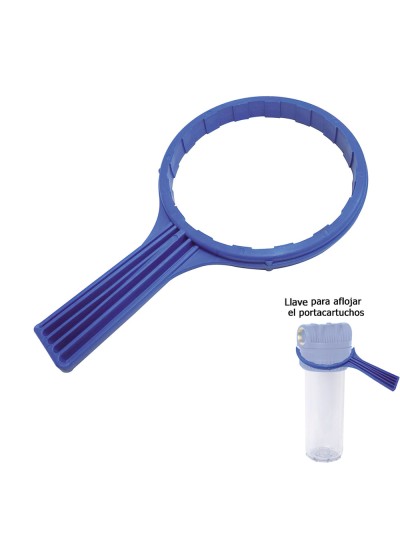 Llave Apertura / Cierre Portacartuchos Filtro Agua  10"