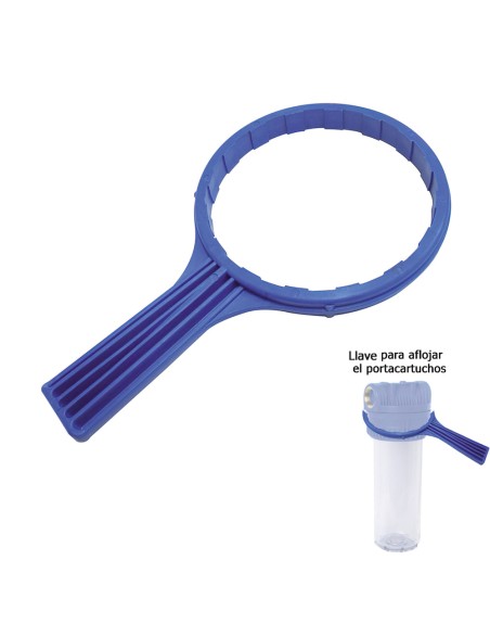 Llave Apertura / Cierre Portacartuchos Filtro Agua  10"