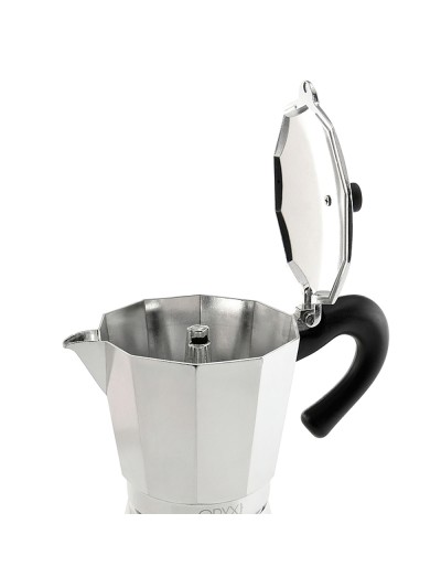 Cafetera Inducción Aluminio 9 Tazas (450 Ml.)