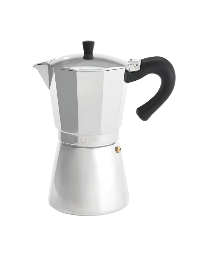 Cafetera Inducción Aluminio  12 Tazas (600 Ml.)