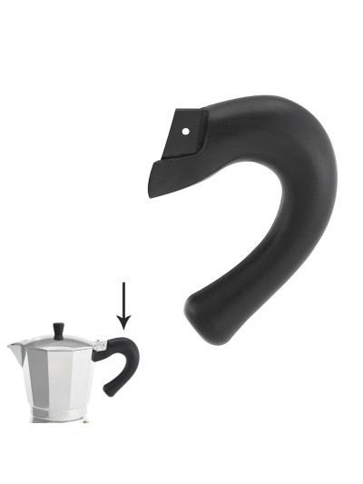 Mango Cafetera Aluminio Inducción 6 Tazas