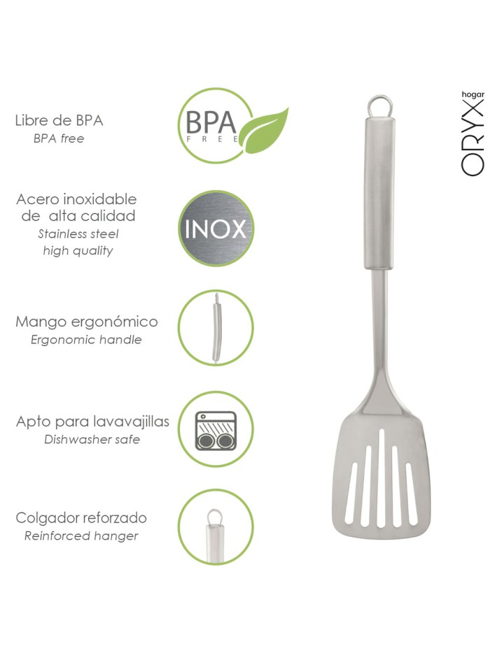 Rasera Cocina Acero Inoxidable 7,5 x 35,5 (Alt.) cm.